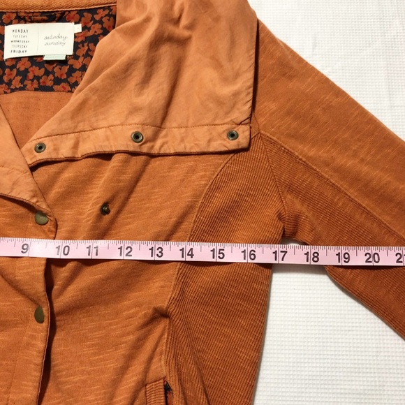 Anthropologie Saturday Sunday Tavi Moto Jacket-c3 - Picture 5 of 8